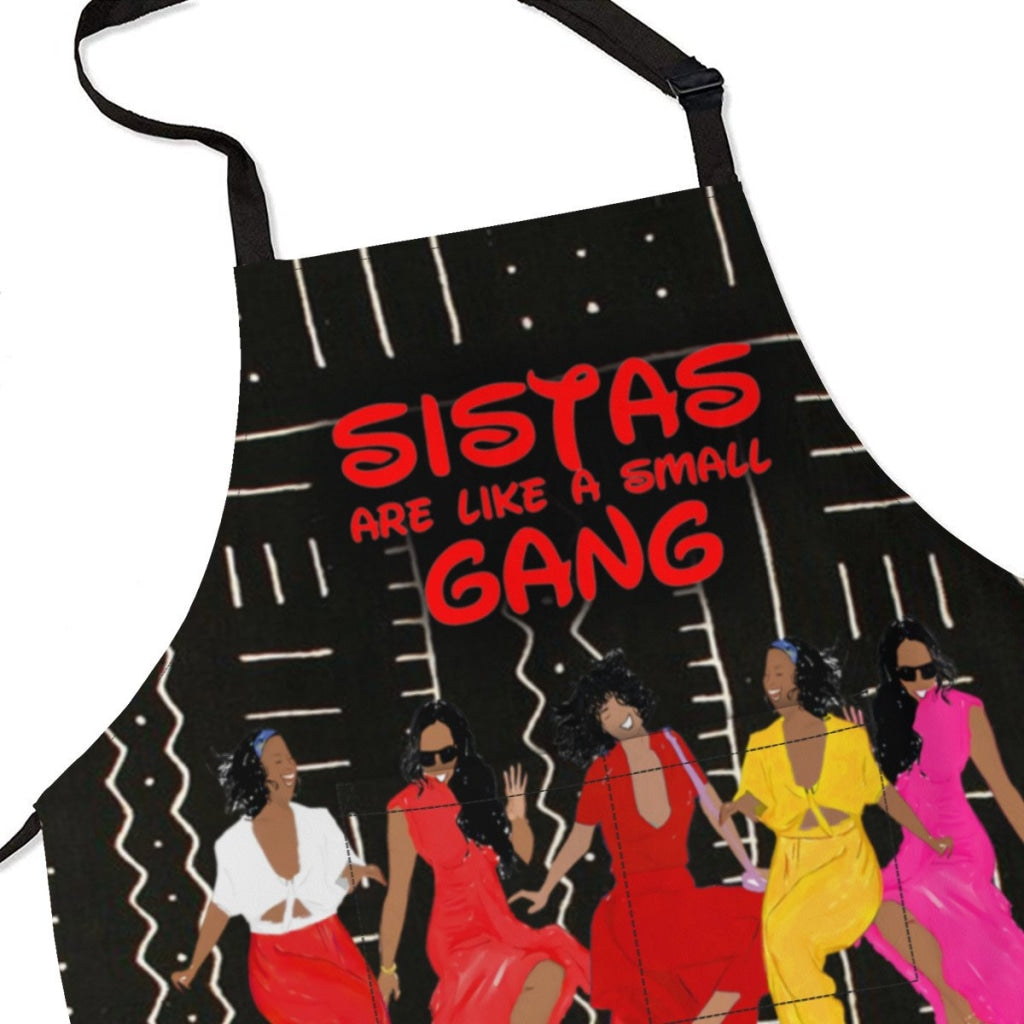 Sistas Like A Small Gang - Black -5 Sisters Rock