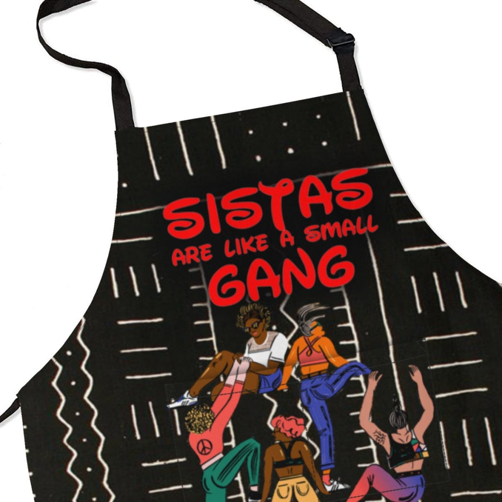 Sistas Like A Small Gang - Black -More Sisters