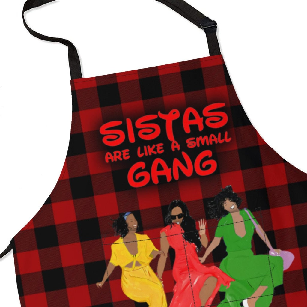 Sistas Like A Small Gang - Redblack -3 Sisters Rock