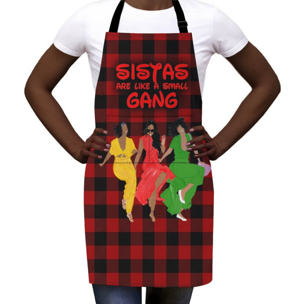 Sistas Like A Small Gang - Redblack -3 Sisters Rock