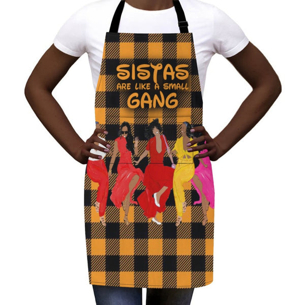 Sistas Like A Small Gang - Yellow -5 Sisters Rock