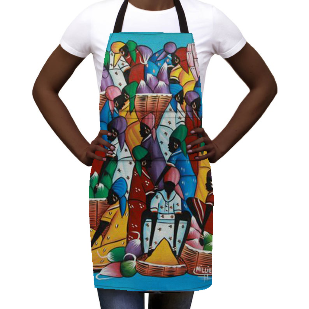 The Rainbow Market Art Apron