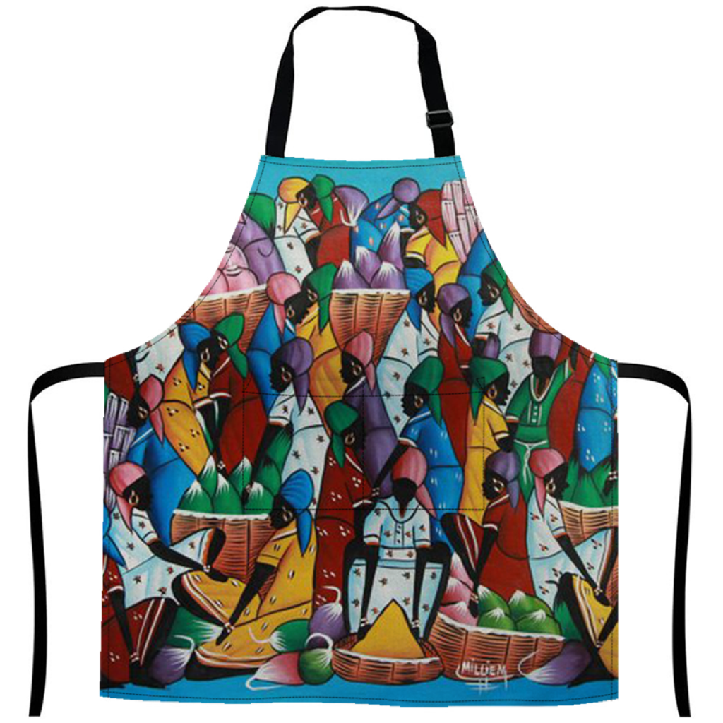 The Rainbow Market Art Apron